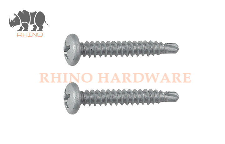 Phill Pan Head Self Drilling Screw Dacrotized